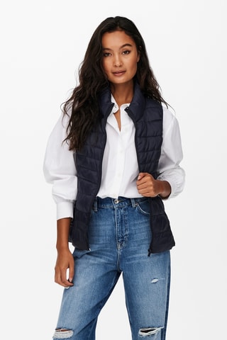 Doudoune sans manches - Bleu marine