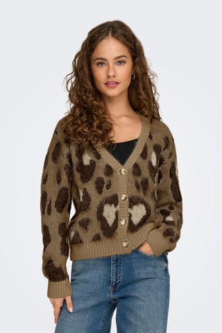 Gilet - Marron et beige