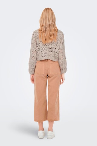 Gilet en crochet - Beige