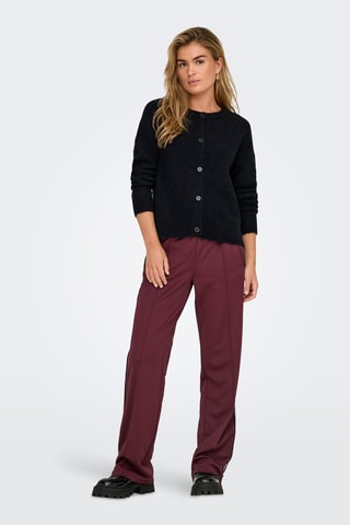 Gilet regular en laine - Noir