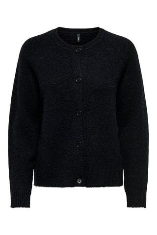 Gilet regular en laine - Noir