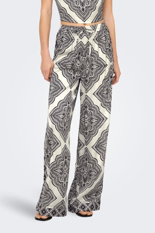 Pantalon regular - Écru