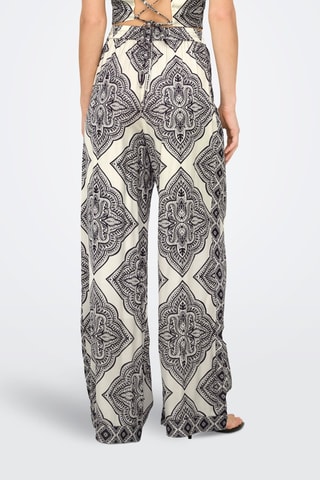 Pantalon regular - Écru