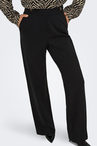Pantalon wide legs - Noir