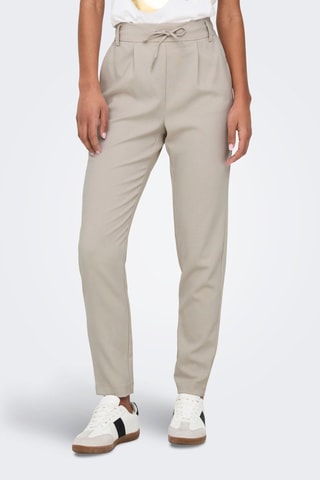 Pantalon regular - Beige