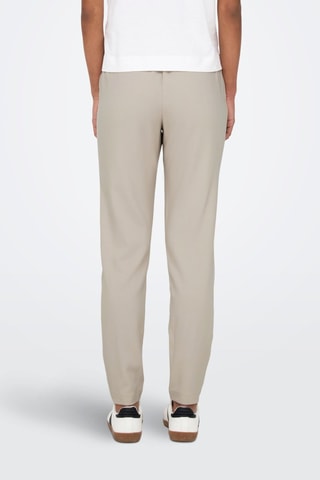 Pantalon regular - Beige