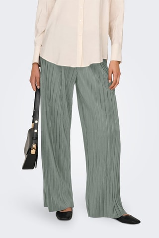 Pantalon regular - Vert sauge