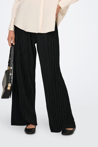 Pantalon regular - Noir