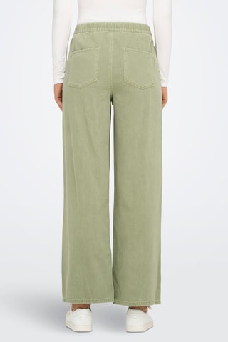 Pantalon wide legs - Vert