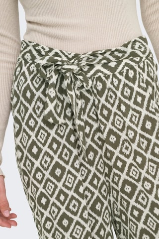 Pantalon taille haute - Vert