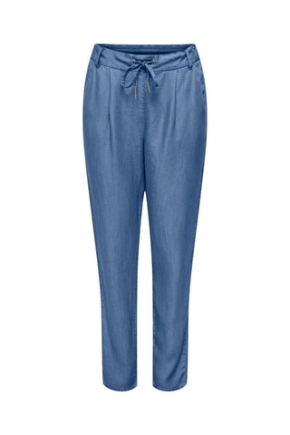 Pantalon en jean taille haute - Indigo
