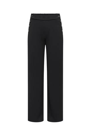 Pantalon en coton biologique - Noir