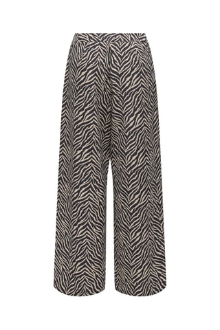 Pantalon - Beige et noir