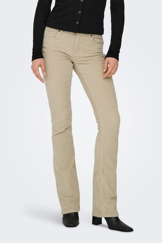 Pantalon en velours - Beige