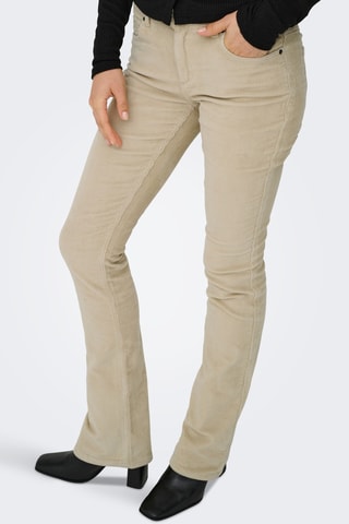 Pantalon en velours - Beige