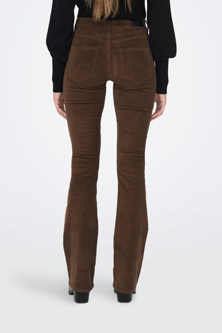 Pantalon en velours - Marron