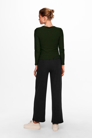 Pantalon wide legs - Noir 