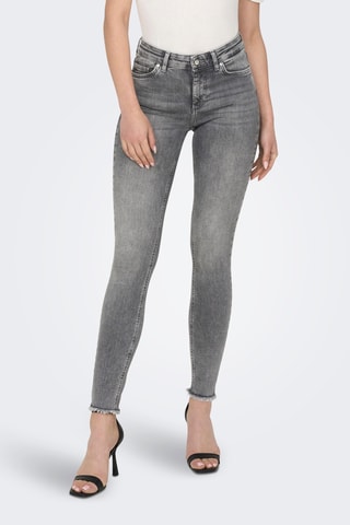 Jean taille haute - Gris