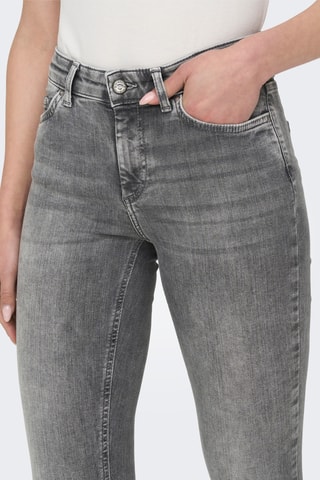 Jean taille haute - Gris