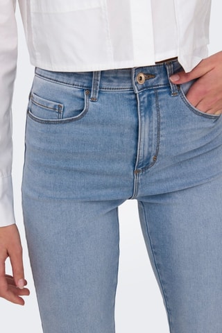 Jean taille haute - Bleu