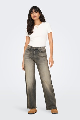 Jean wide legs - Gris