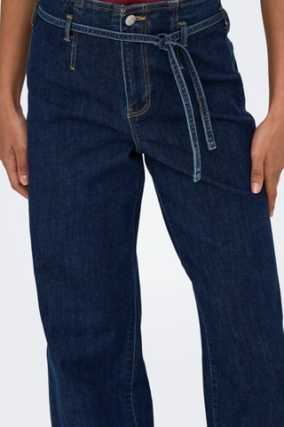 Jean taille haute - Bleu foncé