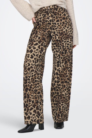 Jean taille haute - Taupe clair