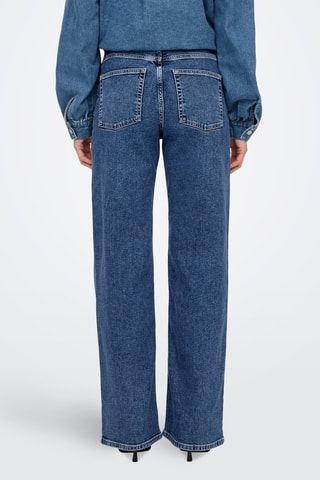 Jean wide legs - Bleu