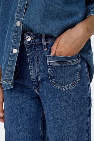 Jean wide legs - Bleu