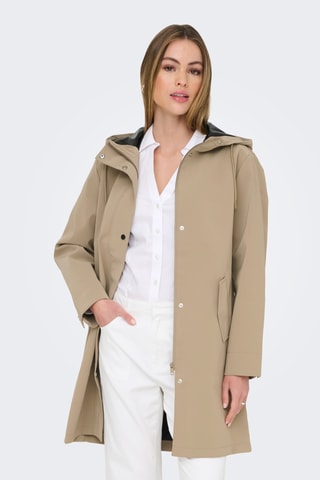 Manteau à capuche - Beige