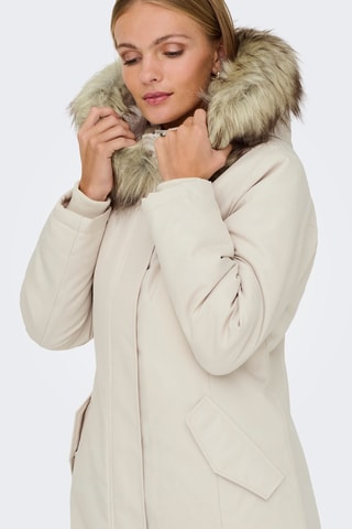 Parka à capuche - Beige