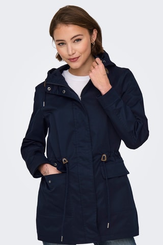 Parka à capuche - Bleu marine