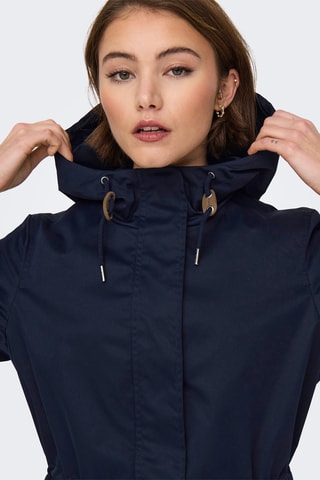Parka à capuche - Bleu marine