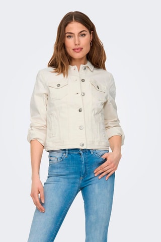 Veste en jean - Ecru
