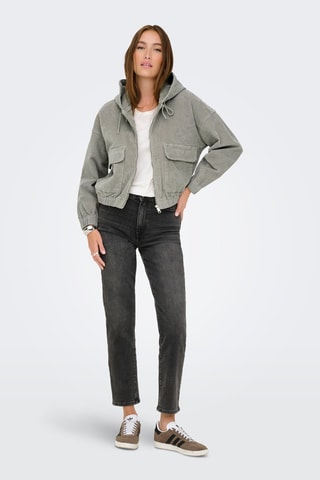 Veste à capuche - Vert kaki