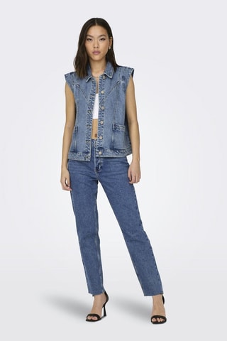 Veste sans manches - Bleu