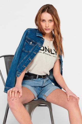 Veste en jean - Bleu