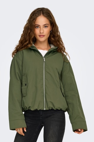 Veste à capuche - Kaki