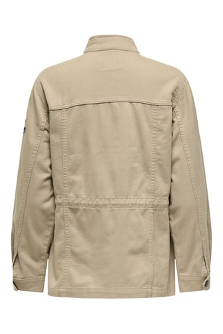 Veste en coton biologique - Beige