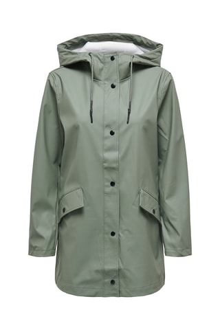 Imperméable à capuche - Vert