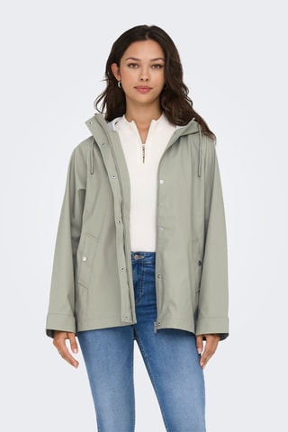 Imperméable à capuche - Vert clair