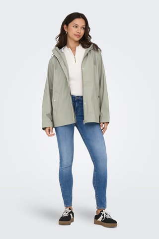 Imperméable à capuche - Vert clair