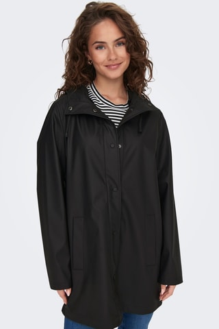 Ciré à capuche - Noir