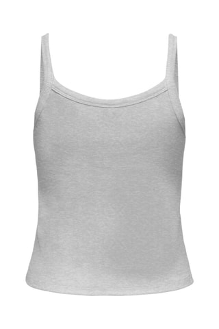 Top - Gris clair chiné