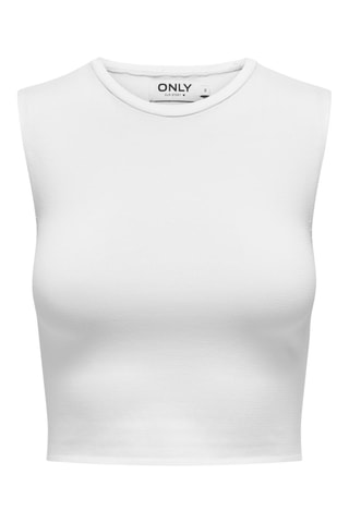 Top sans manches - Blanc