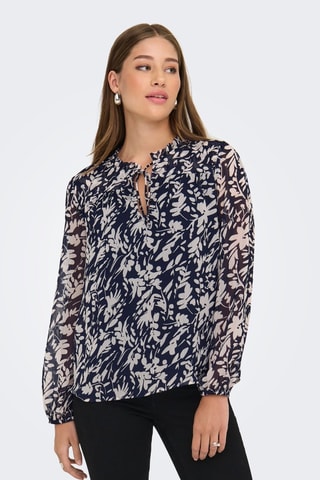 Blouse regular - Bleu marine