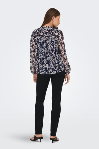 Blouse regular - Bleu marine