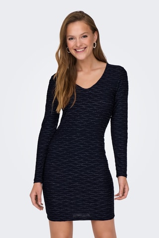 Robe fourreau - Bleu marine