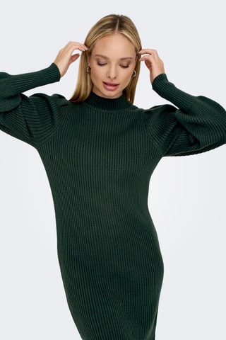 Robe pull - Vert foncé