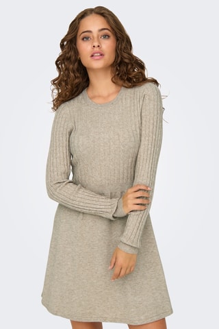 Robe patineuse - Beige chiné